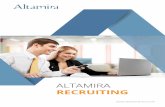 ALTAMIRA...programadores y técnicos de asistencia) están altamente calificados y tienen formación y experiencia en los procesos de gestión de Recursos Humanos. NUESTROS PRODUCTOS