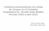 Litotripcia extracorpórea con ondas de choque en el Complejo …spurol.org.pa/wp-content/uploads/2015/06/Litotripcia... · 2015-06-26 · 35 C (30 de abril del 2015, ... TOTAL DE