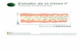 Tcnica CERVERAortocervera.com/wp-content/uploads/2017/03/TIPODONTO...La segunda Fase consiste, sobre todo, en la corrección de la guía incisiva, canina y oclusión molar. La técnica