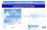 Monitoreo de Resultados...La Antigua Guatemala. 22-24 octubre 2012 Monitoreo de Resultados Relación del monitoreo de resultados con el marco de rendición de cuentas y los compromisos