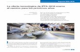 La oferta tecnológica de IFFA 2016 marca el camino …Especial IFFA 2016 eurocarne 65 Nº 246. Mayo 2016 la producción y envasado de alimentos. La optimización de todos los componentes