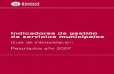 Indicadores de Gestión de - Diputació de Barcelona...el ámbito de los indicadores de gestión local se remite al año 1983, con la aparición del Servicio de Información Económica
