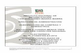 INSTITUTO NACIONAL DE REHABILITACIÓN LUIS GUILLERMO …€¦ · “servicio consolidado de mantenimiento preventivo y correctivo a equipo de telecomunicaciones e informatico” 1