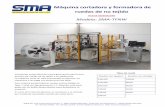 Máquina cortadora y formadora de ruedas de no tejidosma-solutions.it/download/pdf/es 23. SMA-TFNW.pdf · 2015-10-30 · Máquina cortadora y formadora de ... comprime y las pega