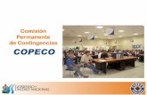 Comisión Permanente de Contingencias COPECO...1973: mediante Decreto Ley No.33 del 30 de Marzo de ese año, se crea el “Consejo Permanente de Emergencia Nacional” (COPEN). COPECO