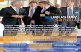 URUGUAY Cambia - medios.presidencia.gub.uy · pó de que la generación de electricidad sea de fuente renovable (Tabaré Vázquez) guayo de diálogo social, que considera un ejemplo