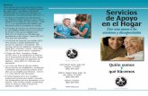 Recursos Servicios de Apoyo en el Hogar...2019/04/16  · sirve ancianos y adultos dependientes que parecen ser abusados o descuidados. APS investiga reportes de negligencia, abandono
