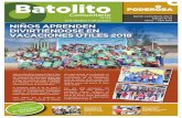 Batolito · 2019-05-14 · Marzo - Abril 2018 Boletín Batolito Comunitario 3 Apostando por el derecho a la identidad en el distrito de Pataz P ODEROSA a través de Asociación Pataz