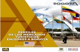 Perfiles de los mercados turísticos emisores a Bogotá...JetBlue Airways 26 3900 Lan Airlines 7 1498 Spirit Airlines 20 3428 United Airlines 21 3073 Total general 216 33.838 Perfiles