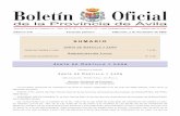 SUMARIO - Ávila · 2005-11-02 · produzca la última publicación en el Boletín Oficial de Castilla y León o en el Boletín Oficial de la Provincia de Ávila del presente acuerdo.