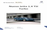 Nuevo Jetta 1.4 TSI TurboViaja tranquilo con Jetta TSI La seguridad en todos los carros Volkswagen viene de serie. Com avanzados sistemas de seguridad activa y pasiva que te sientas