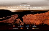 14 FESTIVAL DE MÚSICA VISUAL DE LANZAROTE · 2018-08-02 · recuperar el prestigio y la repercusión cultural que para Lanzarote supone una iniciativa como esta y, por otro, convertirlo