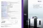 Especificaciones - Sialca COMCOLOR GD9630.pdf · Sistema operativo Linux Fuente de alimentación AC 100 V - 240 V, 12.0 A - 6.0 A, 50 Hz - 60 Hz Consumo de energía Máx. 1200 W Funcionamiento