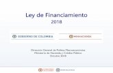 Ley de Financiamiento - LaRepublica.co con tarifa de 19%, por lo cual no están siendo compensados Para 2019, se proyecta un monto de compensación por hogar mensual de $46.500 pesos