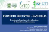 PROYECTO RED CYTED NANOCELIA · Fraccionamiento de residuos agro- y foresto-industriales (aserrín de pino y eucalipto, corteza, bagazo de caña, otros) mediante procesos secuenciales