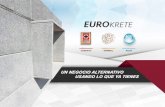 kretemat.comkretemat.com/FabricaEurokrete.pdf · 2019-10-24 · 7) Gusano helicoidal con tolvas para pesar cemento ( 1 8) Revolvedora de 40 HP ( 1 ) 9) Banda trasnportadora de mezcla