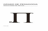 Universidad de Girona - UdG en Pedagogi… · El mismo curso 1973-1974 se creó en el CUG la delegación del ICE de la UAB en Girona, dirigida por Josep Pallach hasta su inesperada