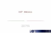 IXP México - ITU...Telmex contemplada en el artículo 267, pero no incluye precios. Ahora habrá que esperar el proceso de negociación que implica 60 días de negociación y el Instituto