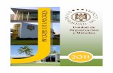 Unidad de Organización y Métodos - Universidad de Colima · 2014-07-29 · Unidad de Organización y Métodos Informe de Actividades 2011 “2011, 35 Años de la Facultad de iencias