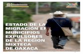 “2016, AÑO DEL FOMENTO A LA LECTURA Y LA ... - Oaxaca · “2016, AÑO DEL FOMENTO A LA LECTURA Y LA ESCRITURA” 6 CAPÍTULO 1. “PANORAMA GENERAL DE LA SITUACIÓN MIGRATORIA