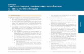 Capítulo 3 Infecciones osteomusculares y microbiología · S. aureus, Strep-tococcus sp. y N. gonorrhoeae muestran gran afinidad por las membranas sinoviales. Los ba-cilos gram-negativos