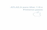 ATLAS.ti para Mac - Primeros pasosdownloads.atlasti.com/docs/quicktour/QuickTour_a8_mac_es.pdf · 2015-04-10 · pequeño ícono o un texto "Ocultar/Mostrar" en que puedes hacer clic.