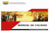 PROCESO ESTRATÉGICO DE...PROCESO ESTRATÉGICO E-GC-PR-M-01 GESTION DE CALIDAD FECHA 2016-11-30 VERSIÓN 1. PLANIFICACIÓN Y REVISIÓN DEL SISTEMA DE CALIDAD Página 2 de 40 MANUAL