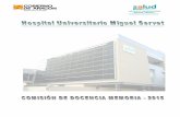 HOSPITAL UNIVERSITARIO “MIGUEL SERVET” COMISIÓN DE ...sectorzaragozados.salud.aragon.es/userfiles/MEMORIA DOCENTE CD-2015.pdf · hospital universitario “miguel servet” comisiÓn