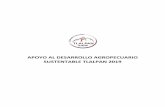 APOYO AL DESARROLLO AGROPECUARIO SUSTENTABLE …tlalpan.cdmx.gob.mx/wp-content/uploads/2019/02/... · Dirección General de Medio Ambiente, Desarrollo Sustentable y Fomento Económico,