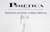 Innovación educativa NUEVA ÉPOCA Septiembre-diciembre 2018 · 2019-08-12 · docente, en éste su número catorce, presenta un conjunto de espléndidos ensayos sobre la innovación