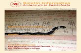 BIAE XXIX - Noviembre 2005 - Amigos de la Egiptología - Vive el … · 2016-06-17 · La magia de las palabras. La literatura en el antiguo Egipto ... El esplendor egipcio. Historia