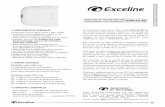 Exceline HOJA DE ESPECIFICACIONESgenteca.com.ve/biblioteca/exceline/GD-HE-307-VE-V1.pdf2. Ajuste del ciclo de espera inteligente entre 180-300 s 3. Ajuste de sobre voltaje permitido.