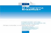 El Programa Erasmus+ - SEPIE...El Programa ha sido desarrollado por la Comisión Europea de la UE en Bruselas, y su aplicación corre a cargo de la Agencia ejecutiva en el ámbito
