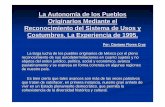 La Anatomía de los Pueblos Indígenas Mediante el Barchivos.diputados.gob.mx/Comisiones/Ordinarias/... · encargada de ejecutar las disposiciones en la materia fueron los prejuicios