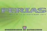 programaferiasyfiestasmiguelturra2015 - Diario La Comarca ...€¦ · Es la primera vez que felicito las fiestas patronales como Alcaldesa de Miguelturra, ... Precio/hora 1,50 C.