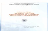 Informe Final Préstamo BID 1952 Subsecretaría de ...€¦ · DAA. N° 1.094/2010 Remite Informe Final N° 197 de 2010, sobre auditoría intermedia efectuada a los fondos del préstamo