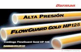 Catálogo FlowGuard Gold HP 125 · Una vez que se ha finalizado la instalación y han transcurrido los tiempos de curado recomendados, el sistema se debe probar hidrostáticamente
