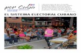 Fidel Castro Ruz EL SISTEMA ELECTORAL CUBANO€¦ · EL SISTEMA ELECTORAL CUBANO «El principio de que el pueblo postula y elige es lo que nos coloca en primer lugar entre los países