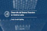 Desarrollo del Sistema Financiero en América Latina · 2019-05-06 · Bitcoin Precio de mercado promedio (USD) 0 5000 10000 15000 20000 25000 dic-16 feb-17 abr-17 jun-17 ago-17 oct-17