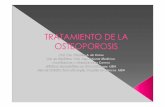 tratamiento de la osteoporosis [Modo de compatibilidad] · S/ cambios en riesgo de Fx de cadera, muñeca ni clínicas ... 34 primeros aminoácidos de la molécula de PTH humana obtenidos