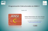 Programación Estructurada en ANSI C · Programación Estructurada en ANSI C Rafael Menéndez de Llano Rozas ... Cambia algunos de los ejemplos. ... Lenguajes de programación; Elementos