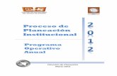 Proceso de Planeación Institucionaltransparencia.esonora.gob.mx/NR/rdonlyres/B55E0AAB-4B00-4B6F-9… · Atendiendo las Disposiciones Estatales de Planeación para el Año 2012 y