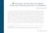 Tensión en la UNiversidad - umbral.uprrp.eduumbral.uprrp.edu/wp-content/uploads/2018/10/tension_en_la_universidad.pdfTensión en la Universidad: Culturas Universitarias en Debate*