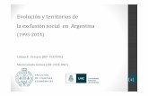 Evolución y territorios de la exclusión social en Argentina · 2018-11-02 · En una sociedad industrial de producción,enfrentamientoentre clases opuestas Exclusión. En una sociedad