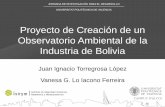 Proyecto de Creación de un Observatorio Ambiental de la Industria de Bolivia · 2020-04-09 · Altiplano, tierras bajas, selva tropical, ... Climático en el Mapa de la Cooperación