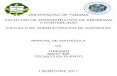 UNIVERSIDAD DE PANAMÁ FACULTAD DE ADMINISTRACIÓN DE … · 2011-02-17 · Matrícula de Primer Ingreso Matrícula de la Escuela de Administración de Empresas Matrícula de la Escuela