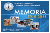 Universidad Marítima Internacional de Panamá - Excelentísimo … · 2017-02-24 · de la UMIP, al igual que programas de actualización para funcionarios, teniendo como política