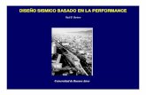 DISEÑO SISMICO BASADO EN LA - Performance Based D · PDF file – FEMA 1996 (FEMA 273/274) – ATC 1996 (ATC 40) METODOLOGÍAS DE DISEÑO BASADO EN LA PERFORMANCE Procedimiento no-lineal