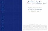 Informe 09.09 Falabella - Feller Rate · 2015-06-03 · Feller-Rate CLASIFICADORA DE RIESGO S.A.C.I. Falabella CORPORACIONES FALABELLA - SEPTIEMBRE 2009 2 • Reestructuración de