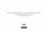 Panorama Económico y Social de la Comunidad de Estados ...13 Panorama Económico y Social de la Comunidad de Estados Latinoamericanos y Caribeños, 2013 A. Crecimiento En 2013 el